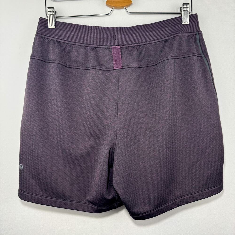 Lululemon Textured Tech Short Purple 6” L - Picture 4 of 9
